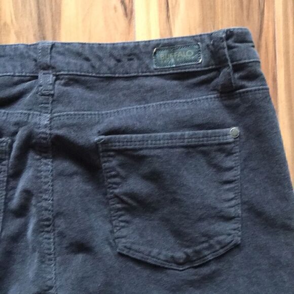Buffalo David Bitton Supreme Black Corduroy Pants - Picture 7 of 8